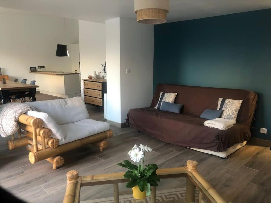 Gurgy Logement De Plain-Pied Avec Jardin, Terrasse מראה חיצוני תמונה